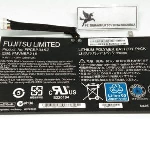 FPCBP345Z FMVNBP219 FPB0280 Battery Compatible for Fujitsu LifeBook UH572 Laptop 14.8V 42Wh 2840mAh