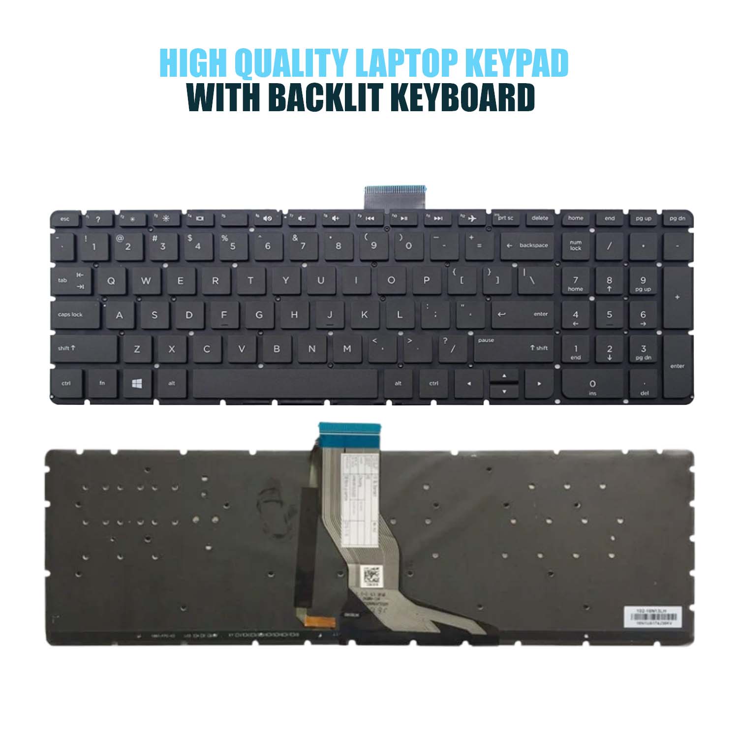 HP 15-bs Laptop Keyboard