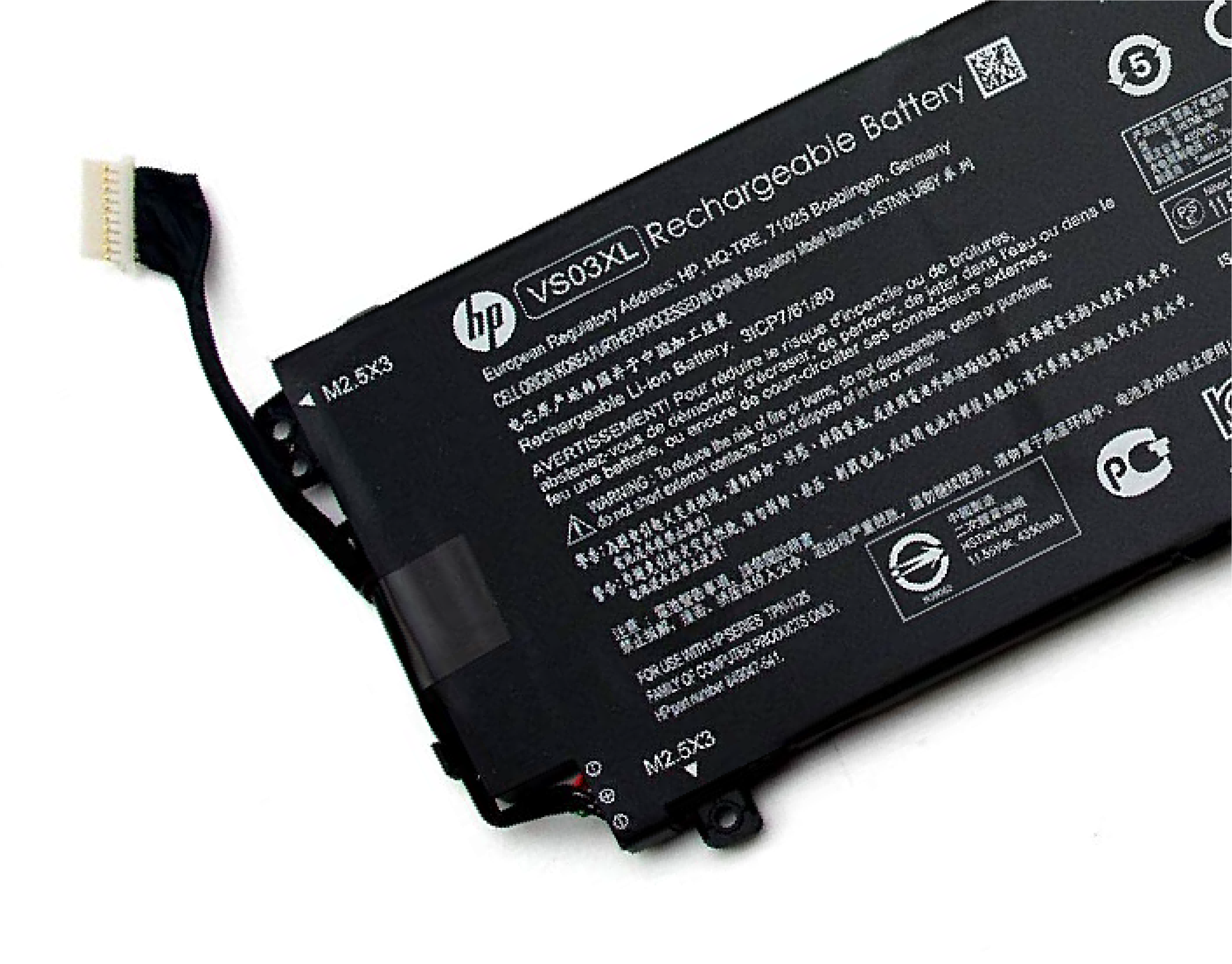 Original VS03XL, HSTNN-UB6Y, 849047-541, 849313-850 Battery for Hp Envy 15-AS series