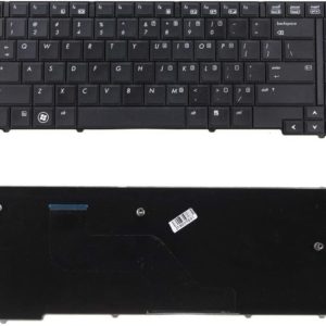 English Keyboard with Pointer for HP EliteBook 8440p 8440w Series Black US Laptop Compatible with Part Number 594052-001 598042-001