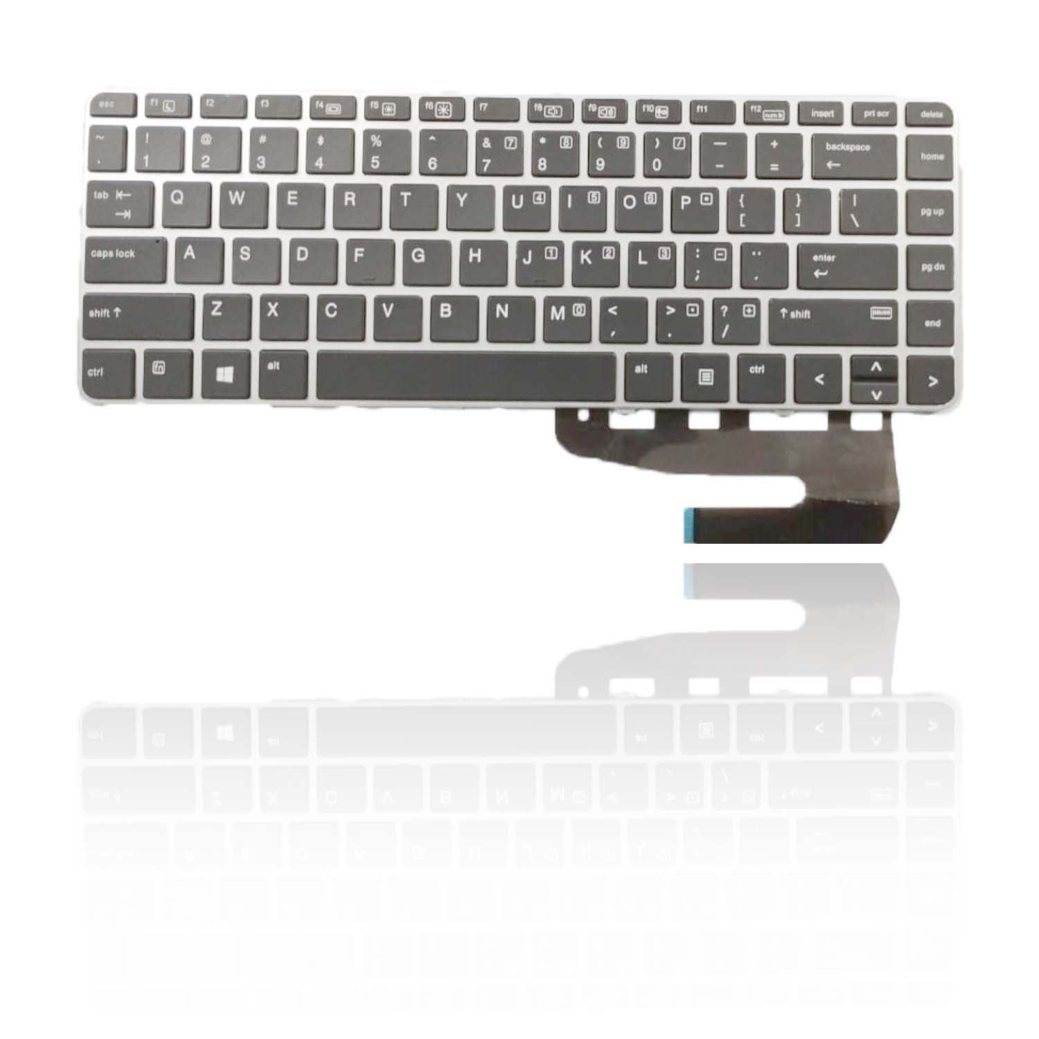 Replacement Backlit Laptop Keyboard for HP 840 G3 and 745 G3 Series SG-80400-XUA 6037B0113301